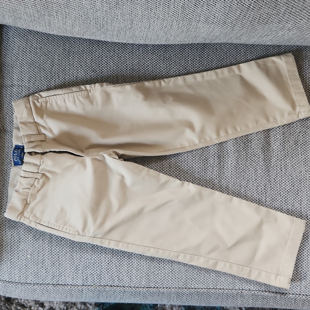 Beige boys dress pants